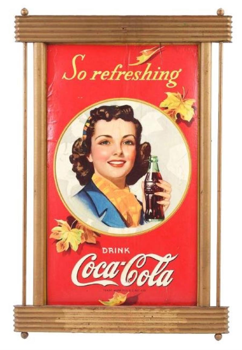 Coca Cola Delicious And Refreshing Cardboard Value Price Guide