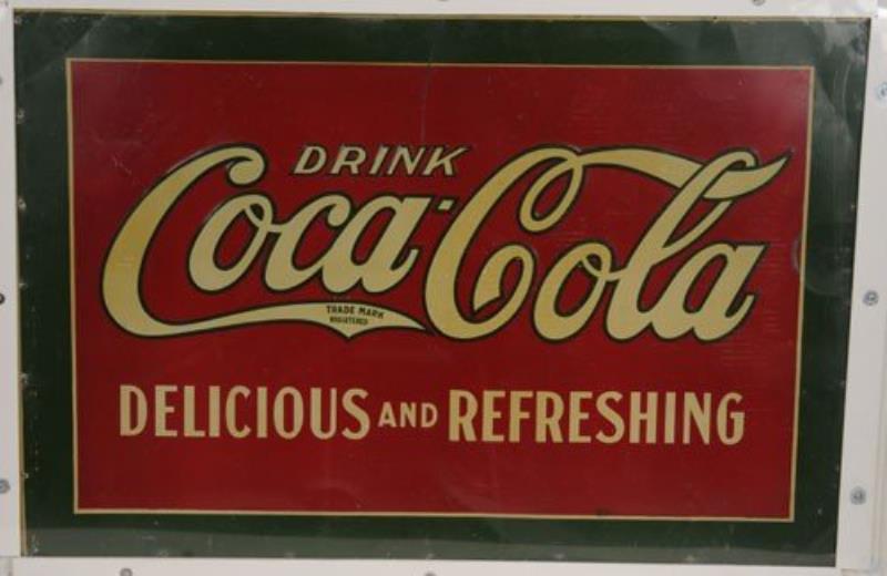 Rare And Unusual Coca Cola Cardboard Cut Out Value Price Guide