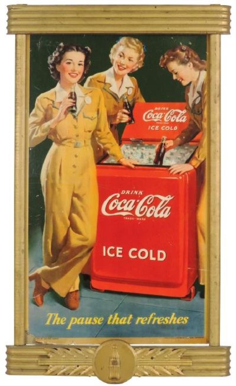 Coca Cola Sign The Pause That Refreshes At Home Value Price Guide