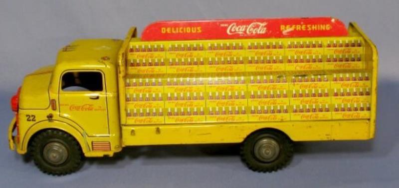 Marx Coca Cola Toy Delivery Truck