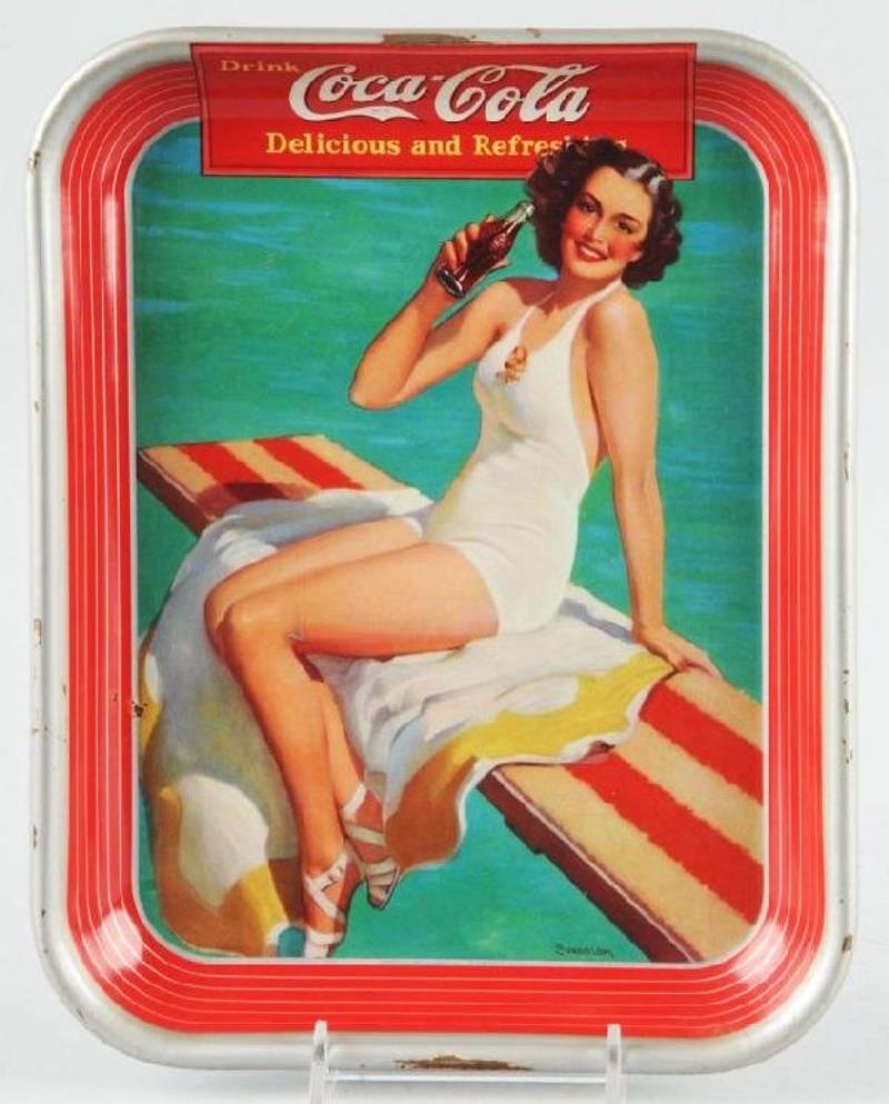 1939 Coca-Cola Serving Tray.