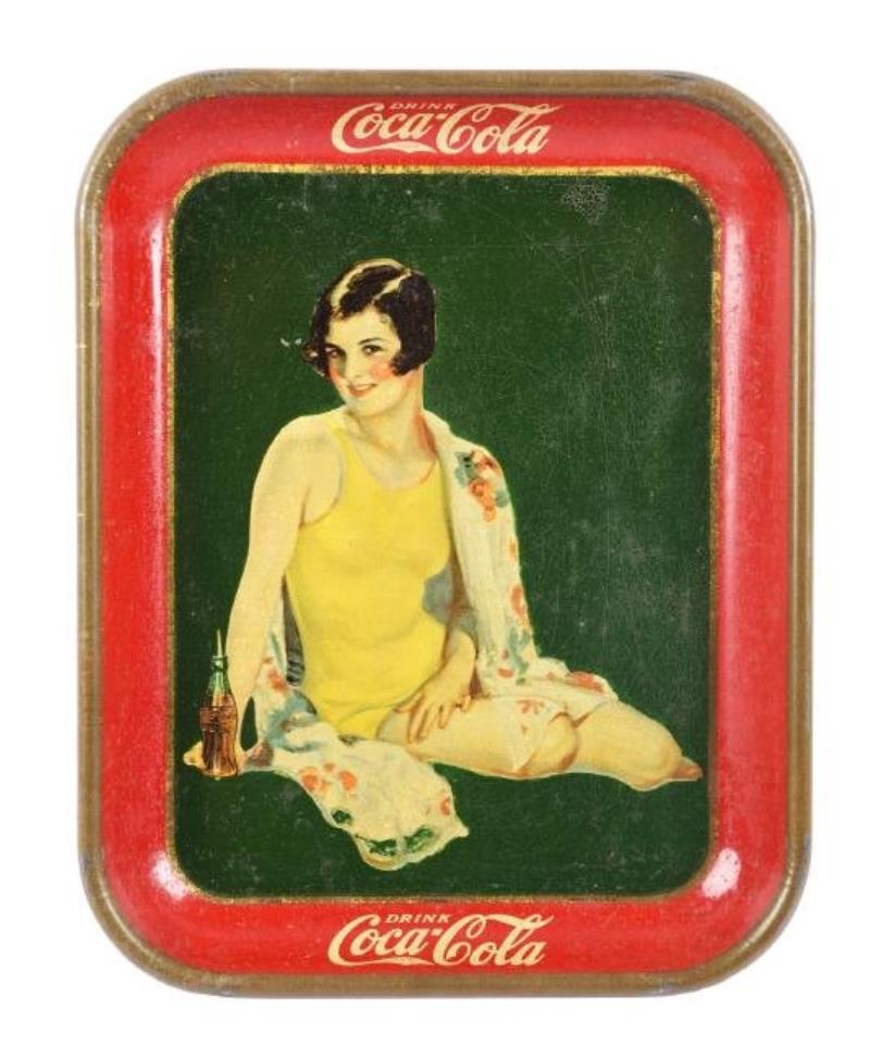 1929 Coca-Cola Serving Tray.