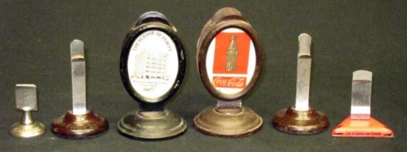 ICE CREAM ADVERTISING MENU HOLDERS (6)