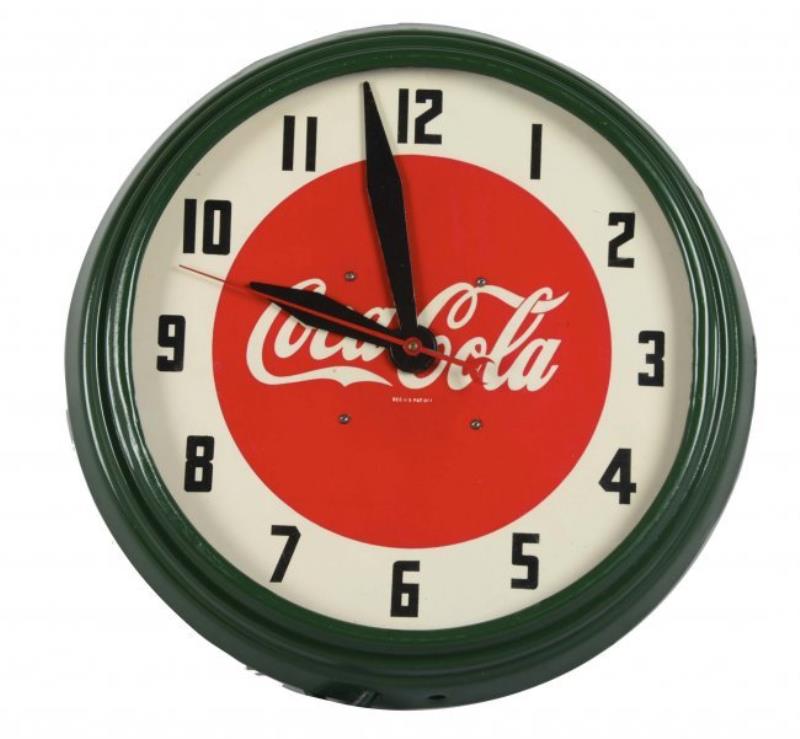 Vintage Coca-Cola Advertising Clock