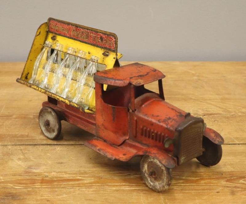 MetalCraft Toy Coca-Cola Delivery Truck