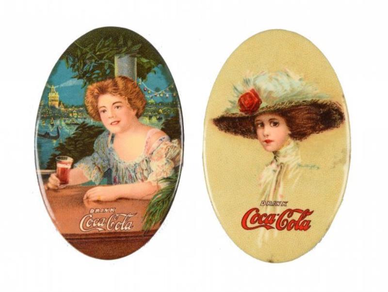 1910 & 1911 Coca-Cola Pocket Mirrors Value & Price Guide