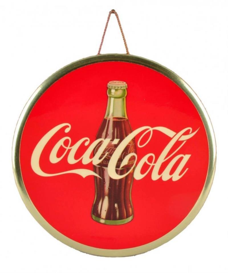 1950's Coca - Cola Celluloid Button