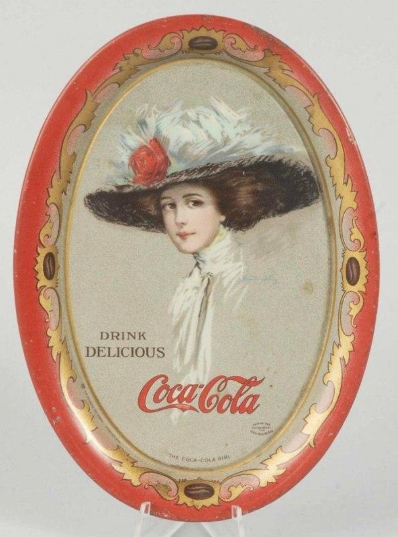 1910 Tin Coca-Cola Tip Tray