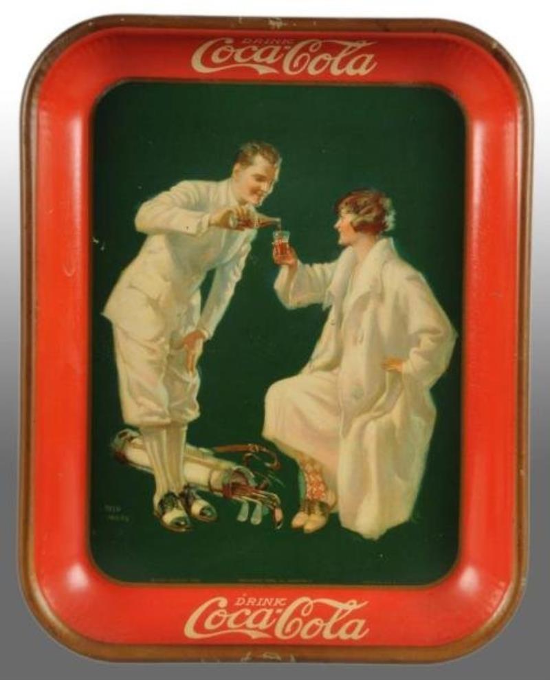 Coca-Cola Golfer's Tray