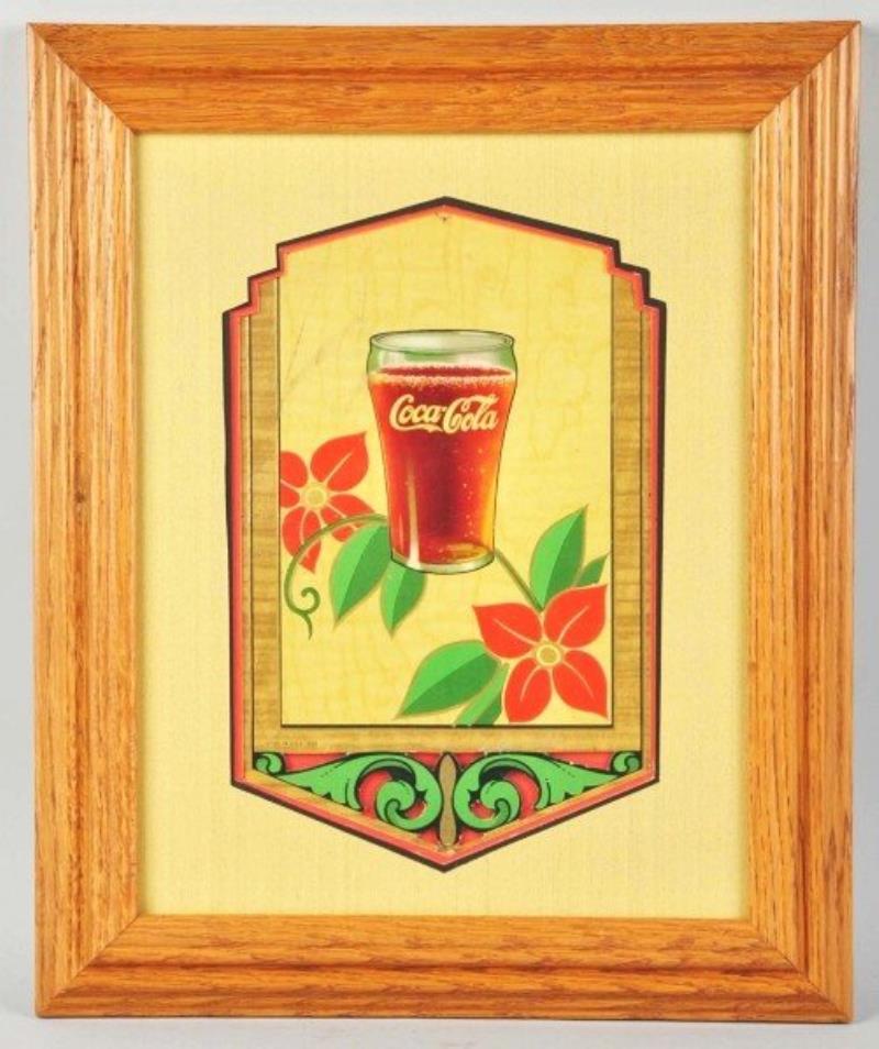 Cardboard Coca-Cola Festoon Element.