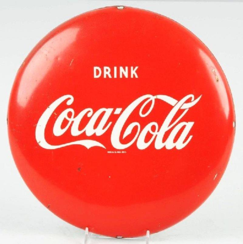 Tin Coca-Cola Button