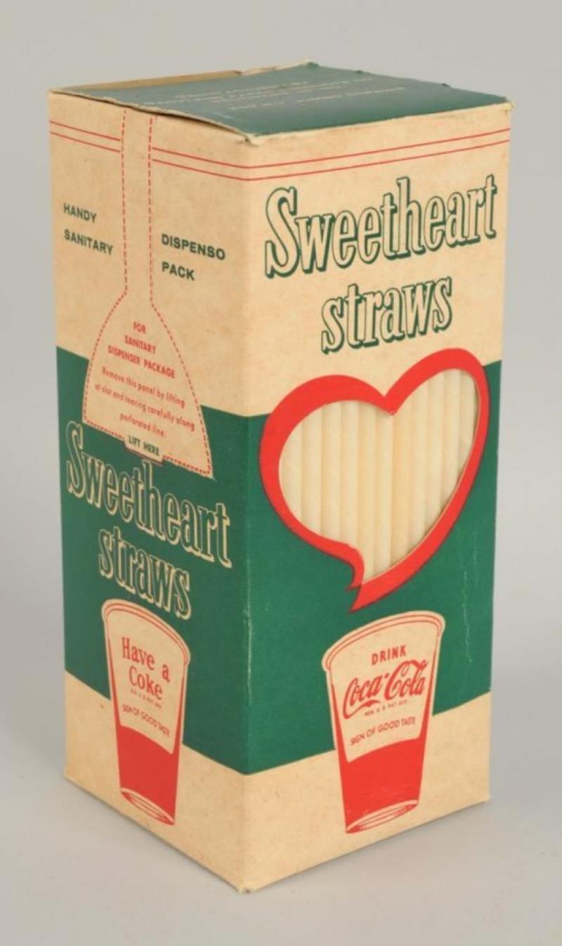 1950s Coca-Cola Straw Box
