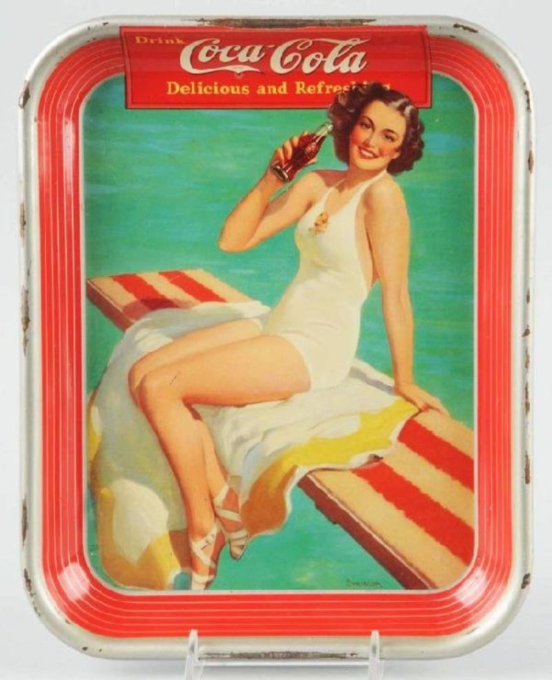 1939 Coca-Cola Serving Tray.