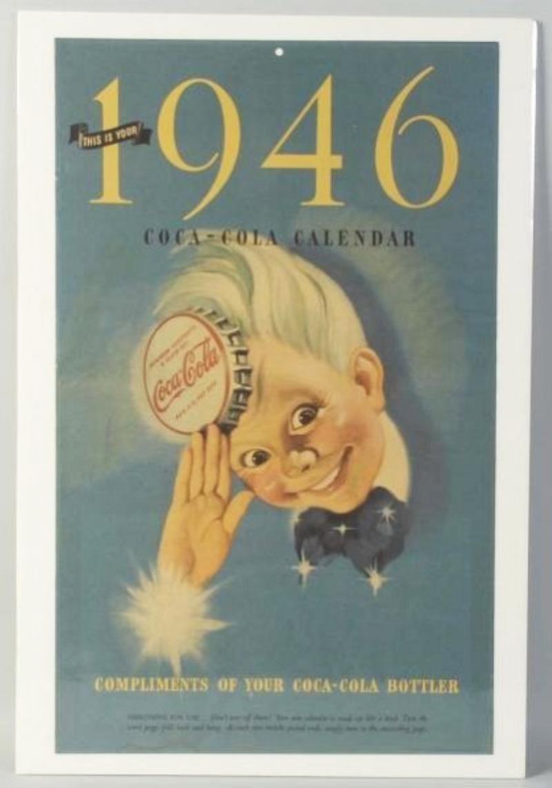 1946 Coca-Cola Calendar.