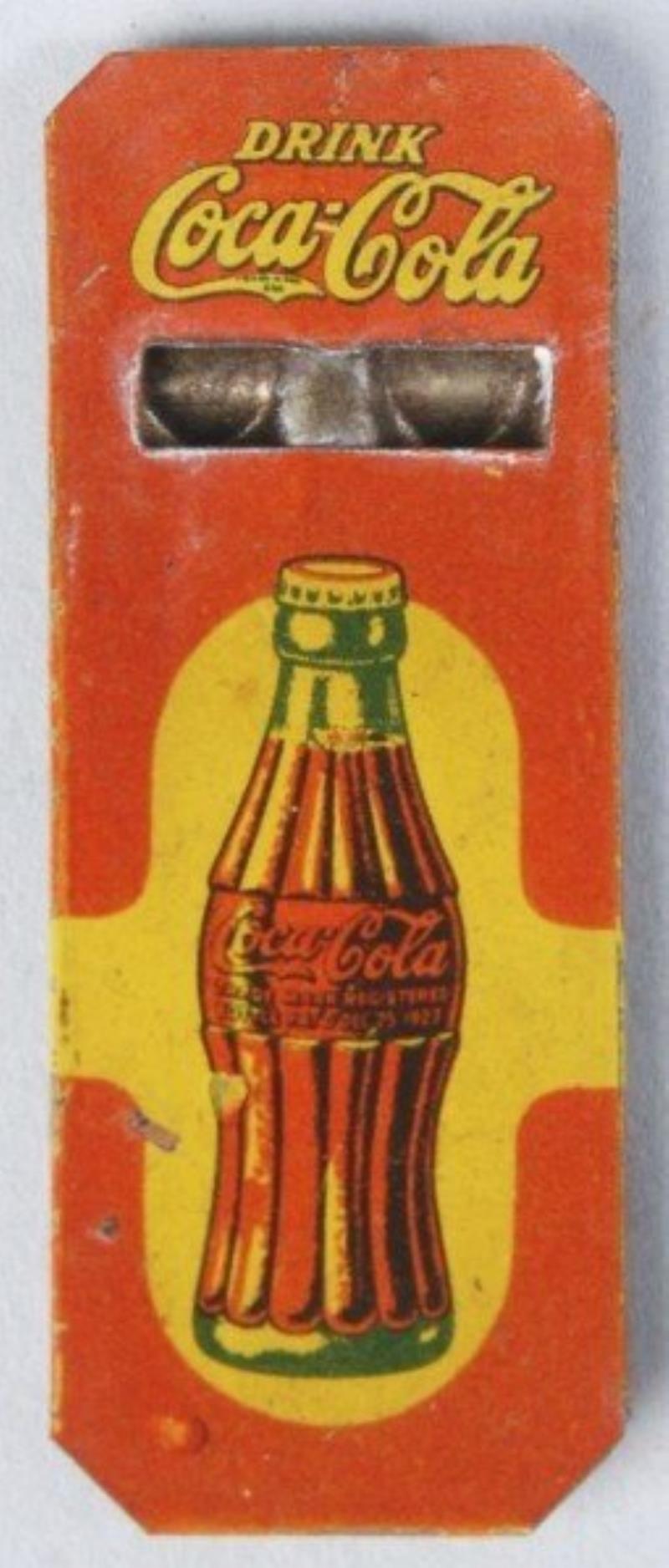 Tin Coca-Cola Whistle