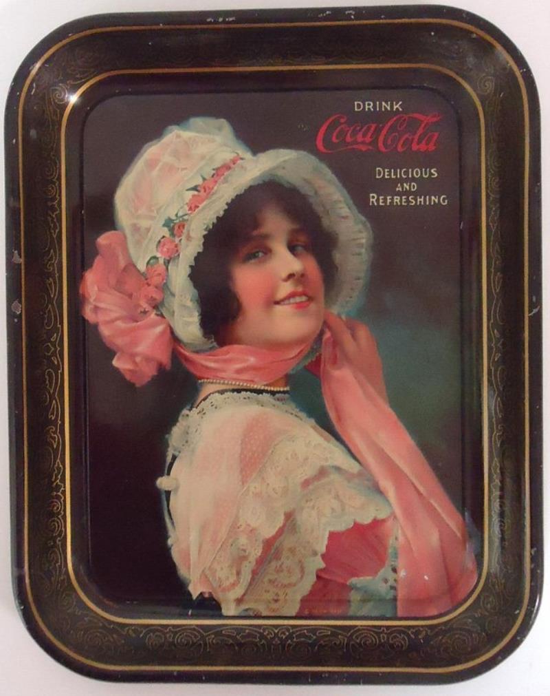 COCA-COLA SERVING TRAY 1914