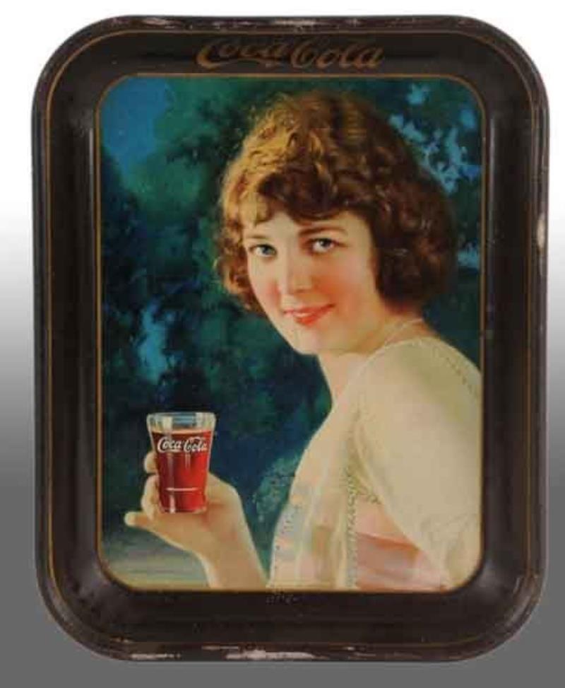 Coca-Cola Brown Rim Serving Tray
