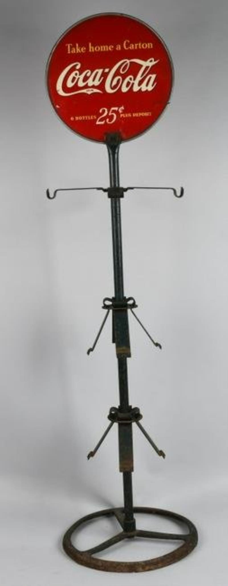 Coca-Cola Carton Store Display Rack