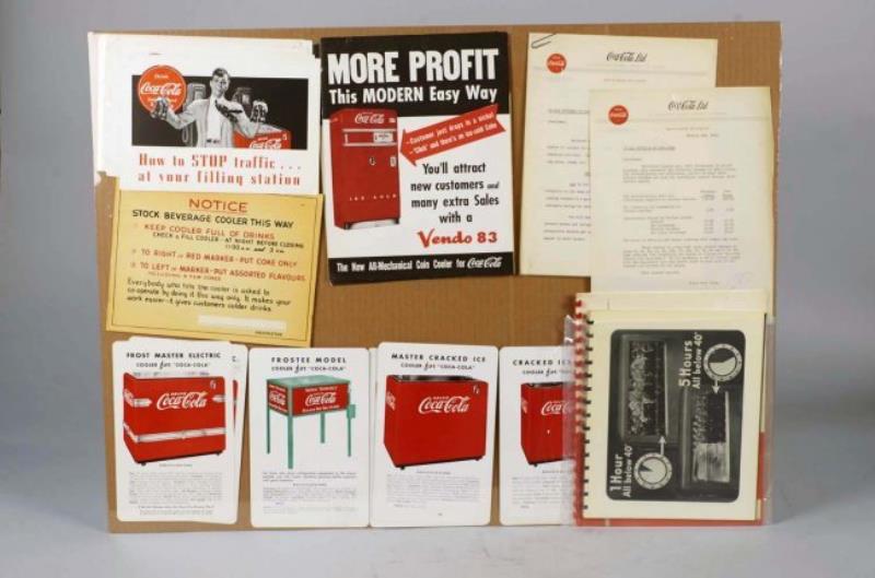Coca Cola Ephemera Items