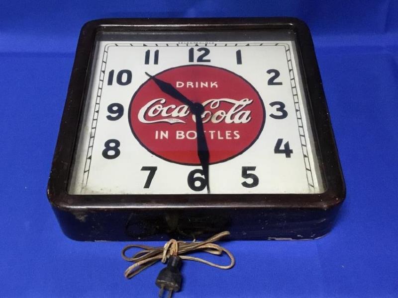 Vintage Original Coca-Cola Wall Clock
