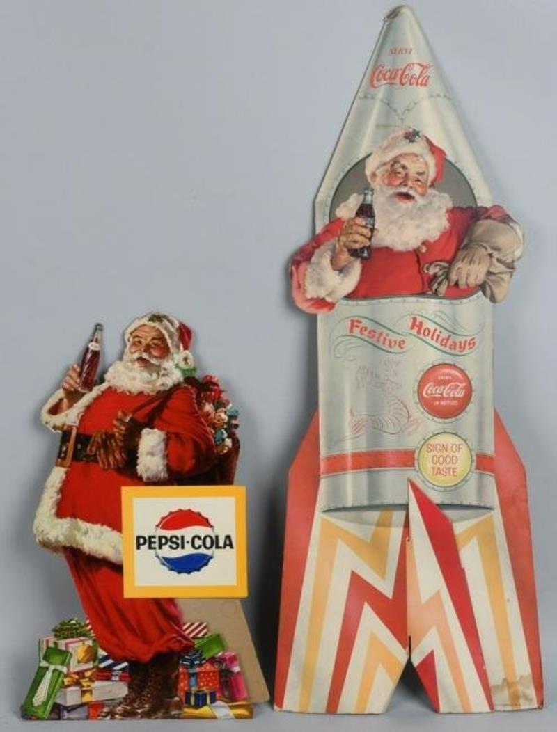 Coca-Cola & Pepsi-Cola Santas