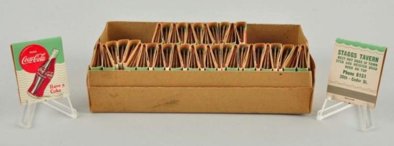 Coca - Cola Match Books