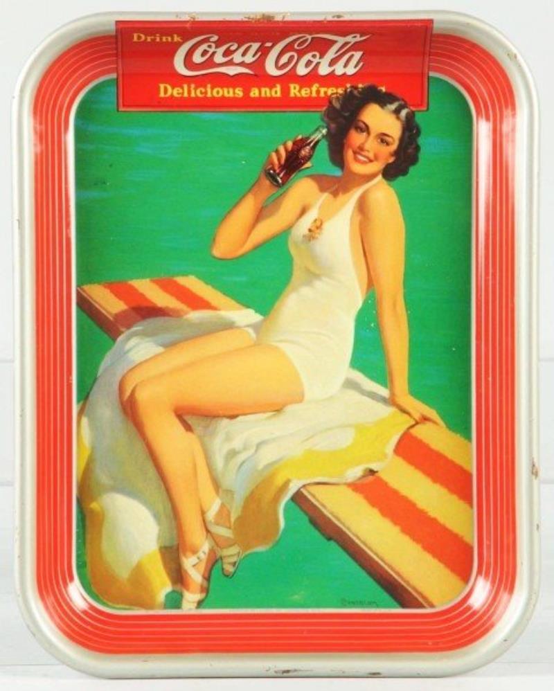 1939 Coca-Cola Serving Tray.