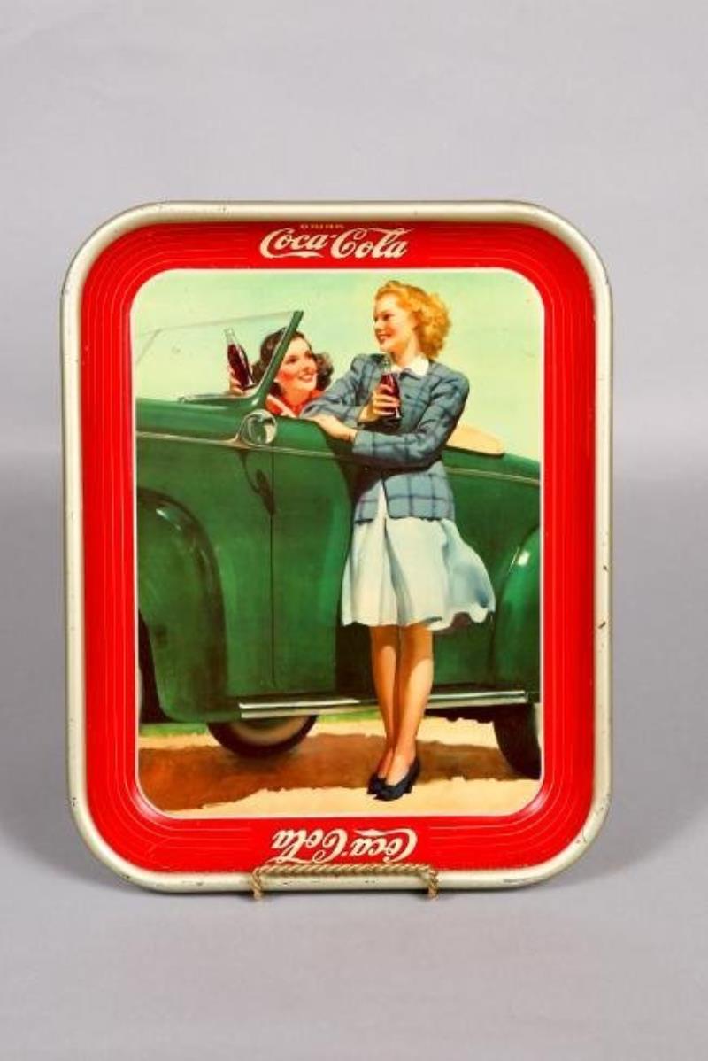 1942 Coca Cola Tin Tray