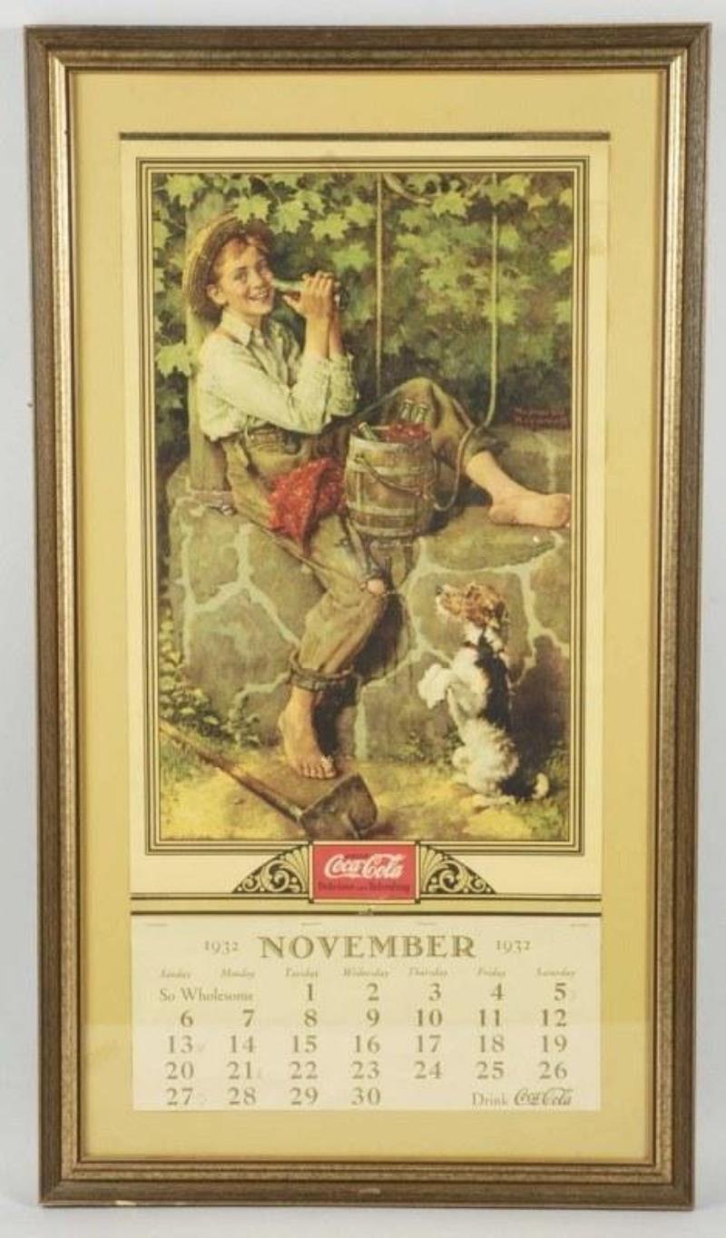 Coca-Cola 1932 Calendar