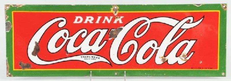 Porcelain Coca-Cola Kick Plate Value & Price Guide