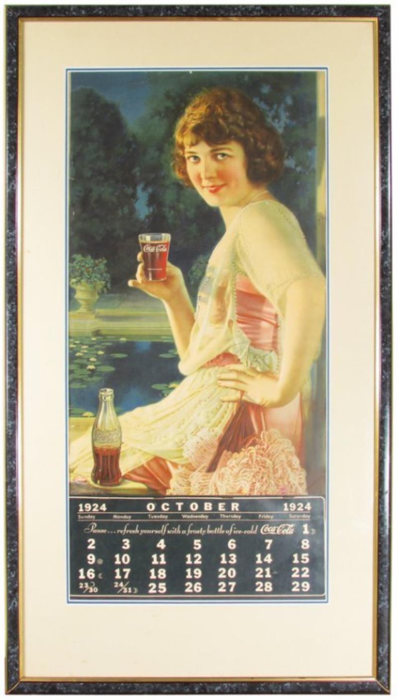 1924 Coca Cola Calendar