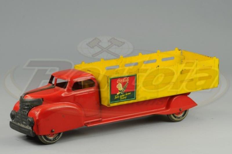 LOUIS MARX COCA-COLA STAKE TRUCK