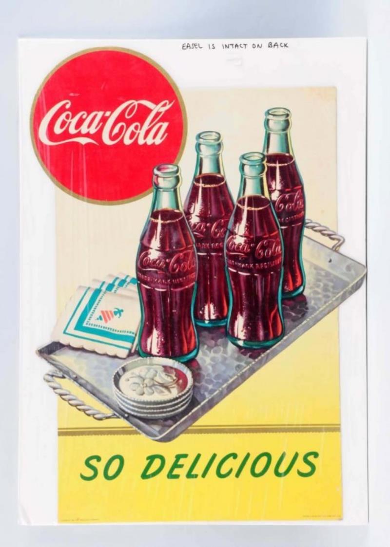Coca - Cola Card Board Sign