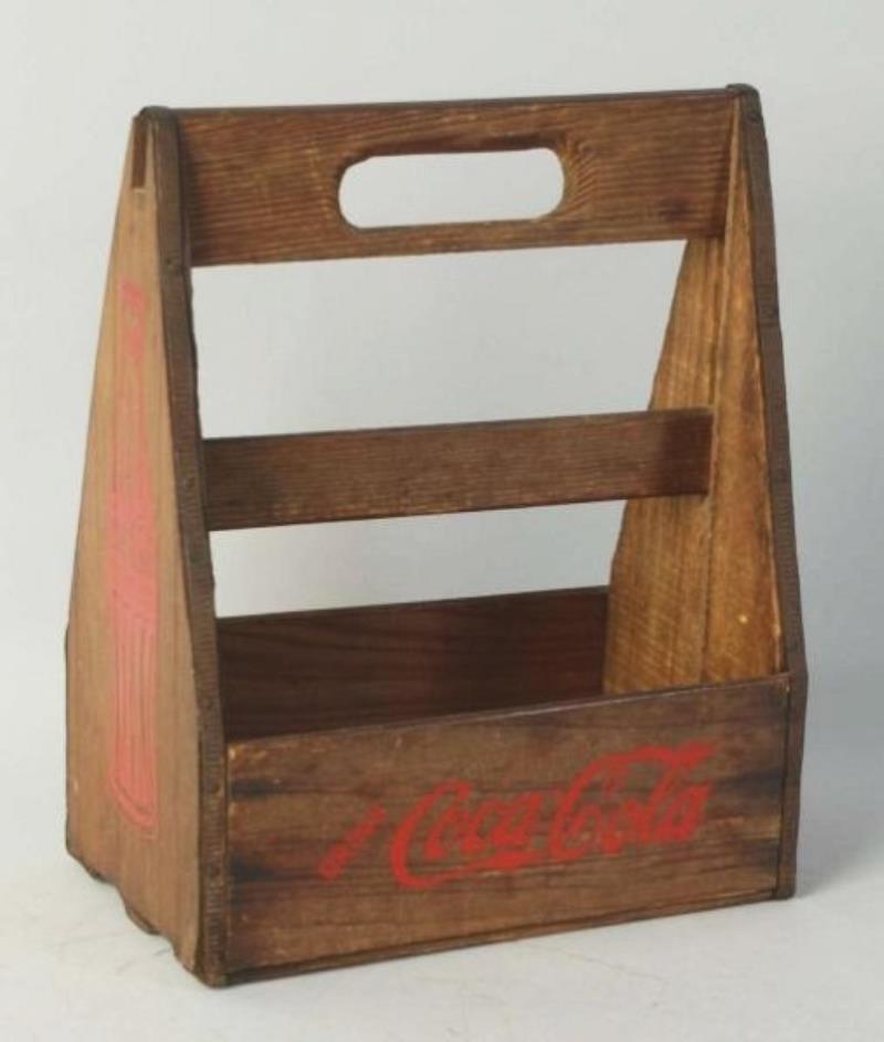 1940s Coca-Cola Wooden Carrier.