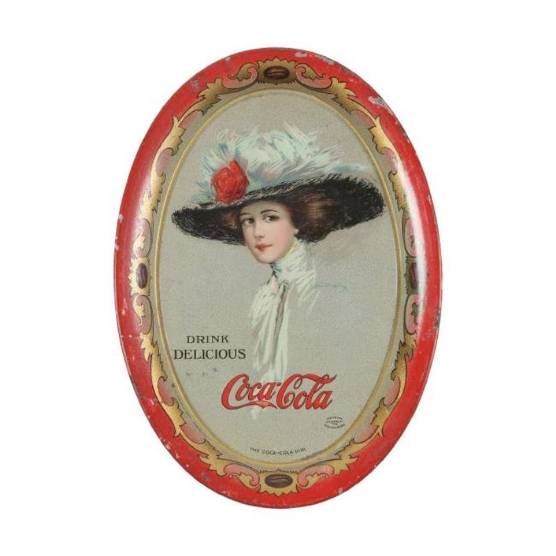 Coca-Cola Tin Litho Change Tray, 1910