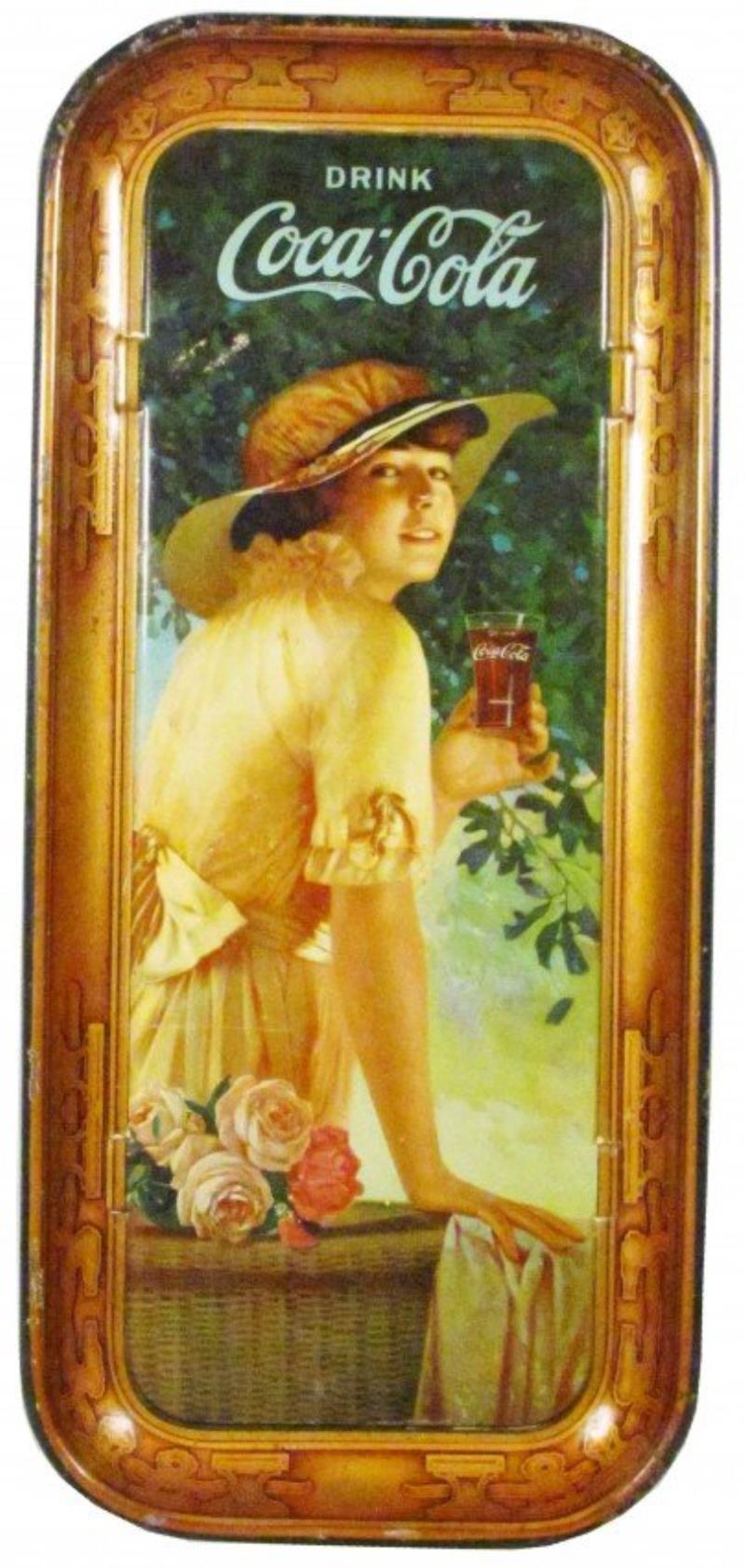 1915 Coca Cola Tin Serving Tray