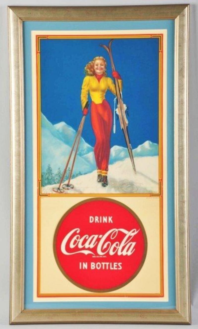 Paper Coca-Cola Poster.
