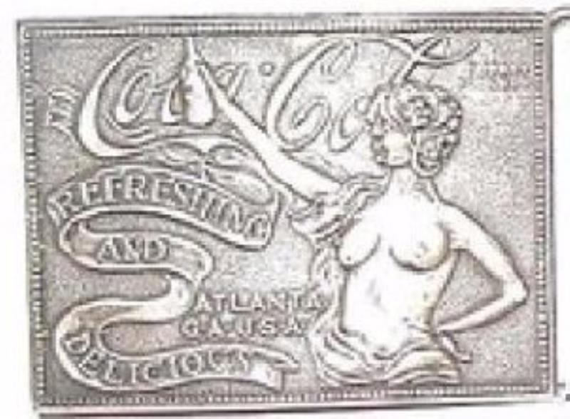 Tiffany Coca-Cola Belt Buckle