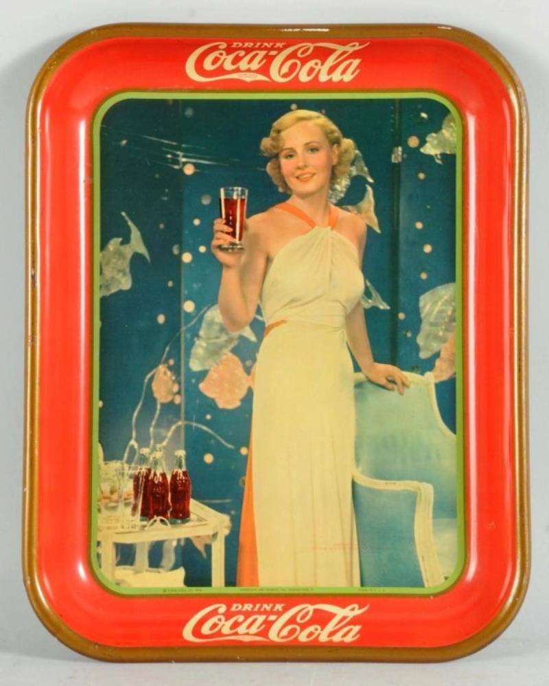 1935 Coca-Cola Serving Tray.