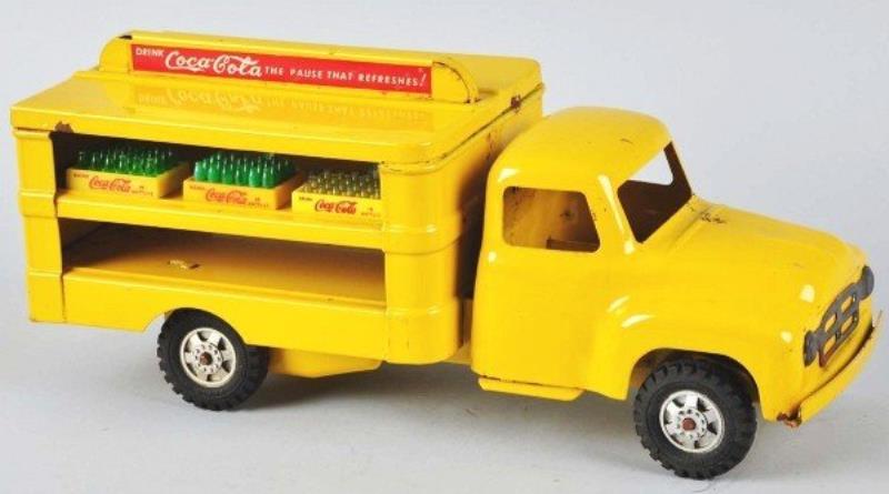 1950s Buddy L Coca-Cola Truck Toy.