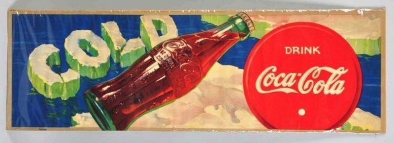 Paper Coca-Cola Poster.