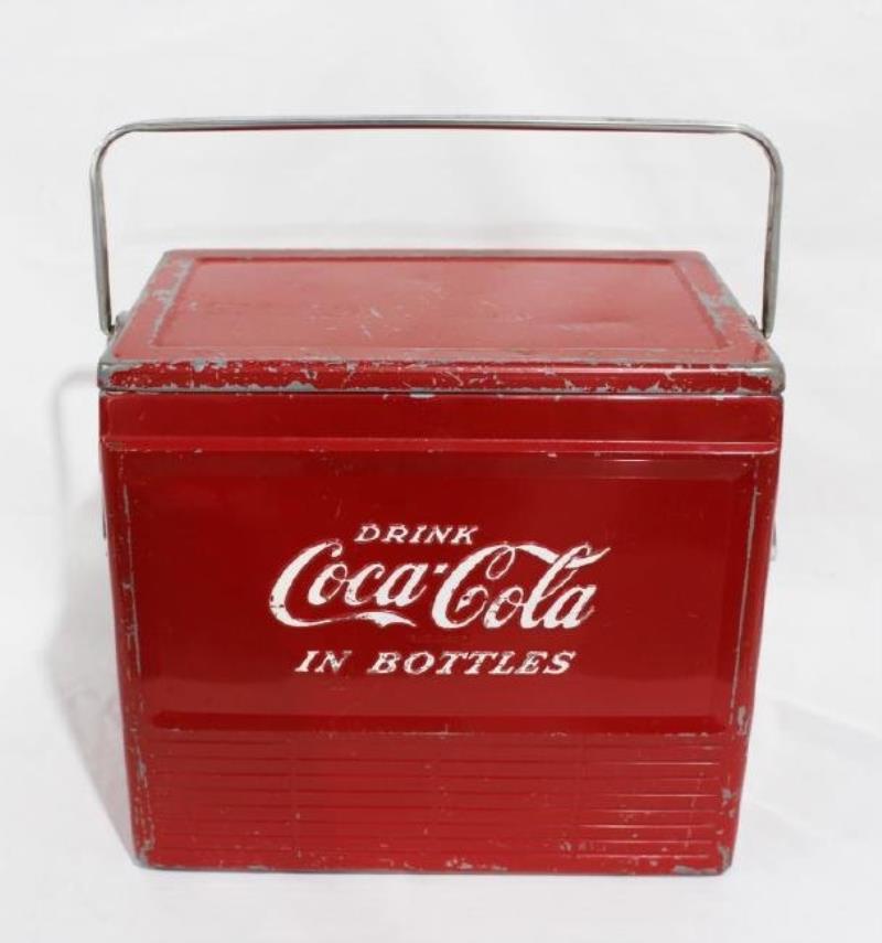 1950s Coca Cola Cooler - Progress Refrigerator Original