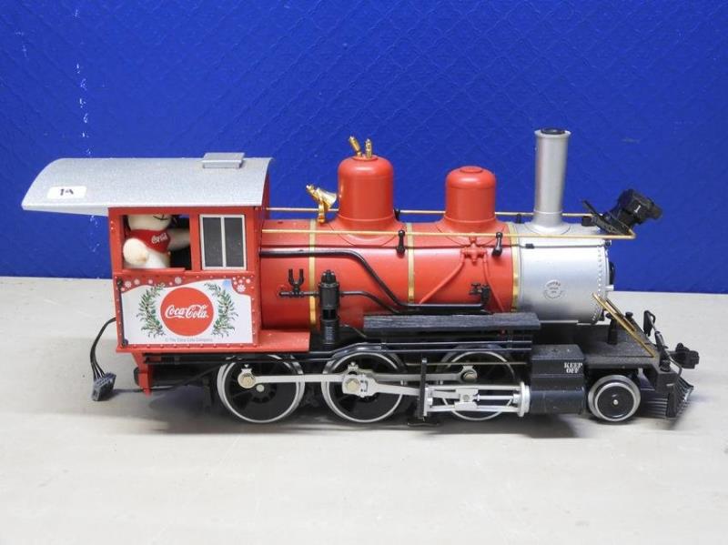 Vintage Engine - Coca Cola Train Engine