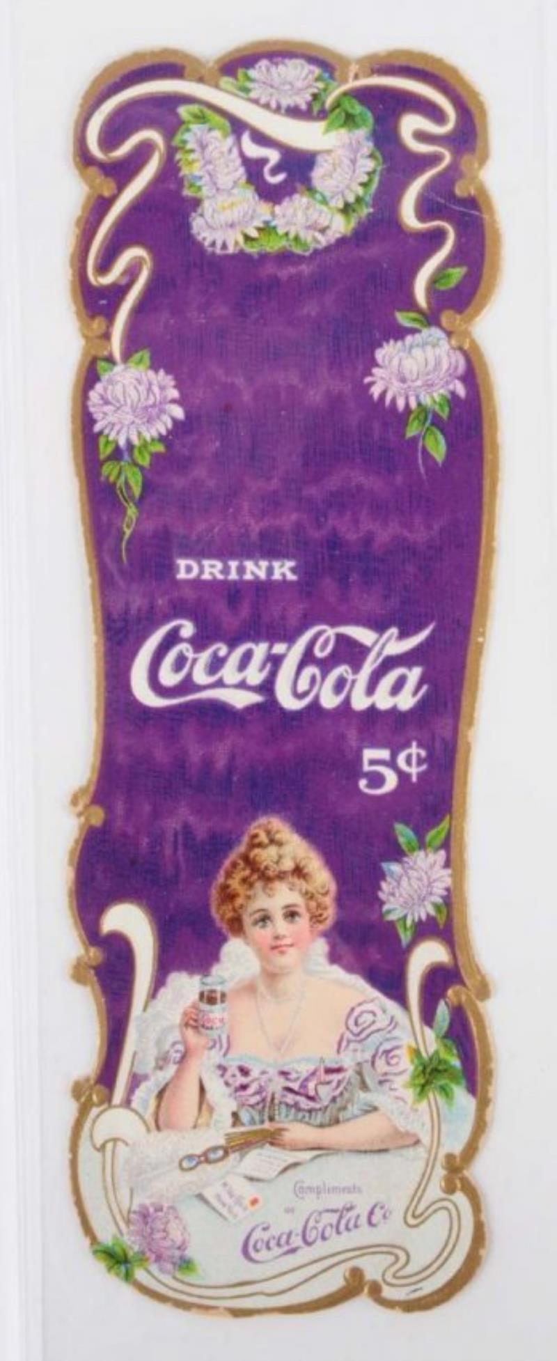 1903 Coca - Cola Bookmark