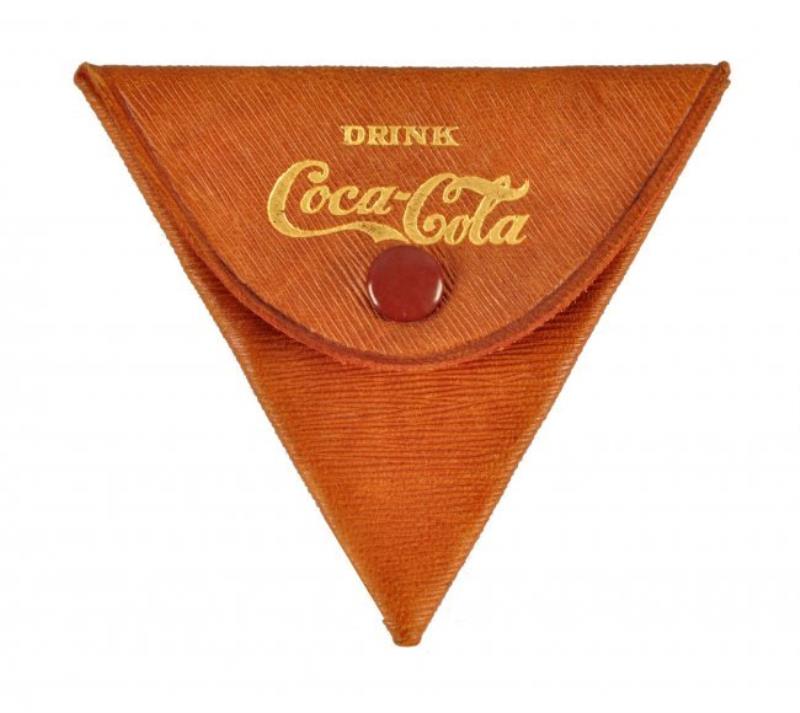 Ca 1907 Small Coca - Cola Folding Wallet