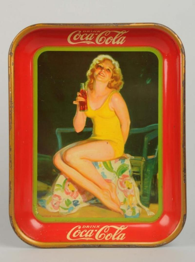 1932 Coca -Cola Serving Tray