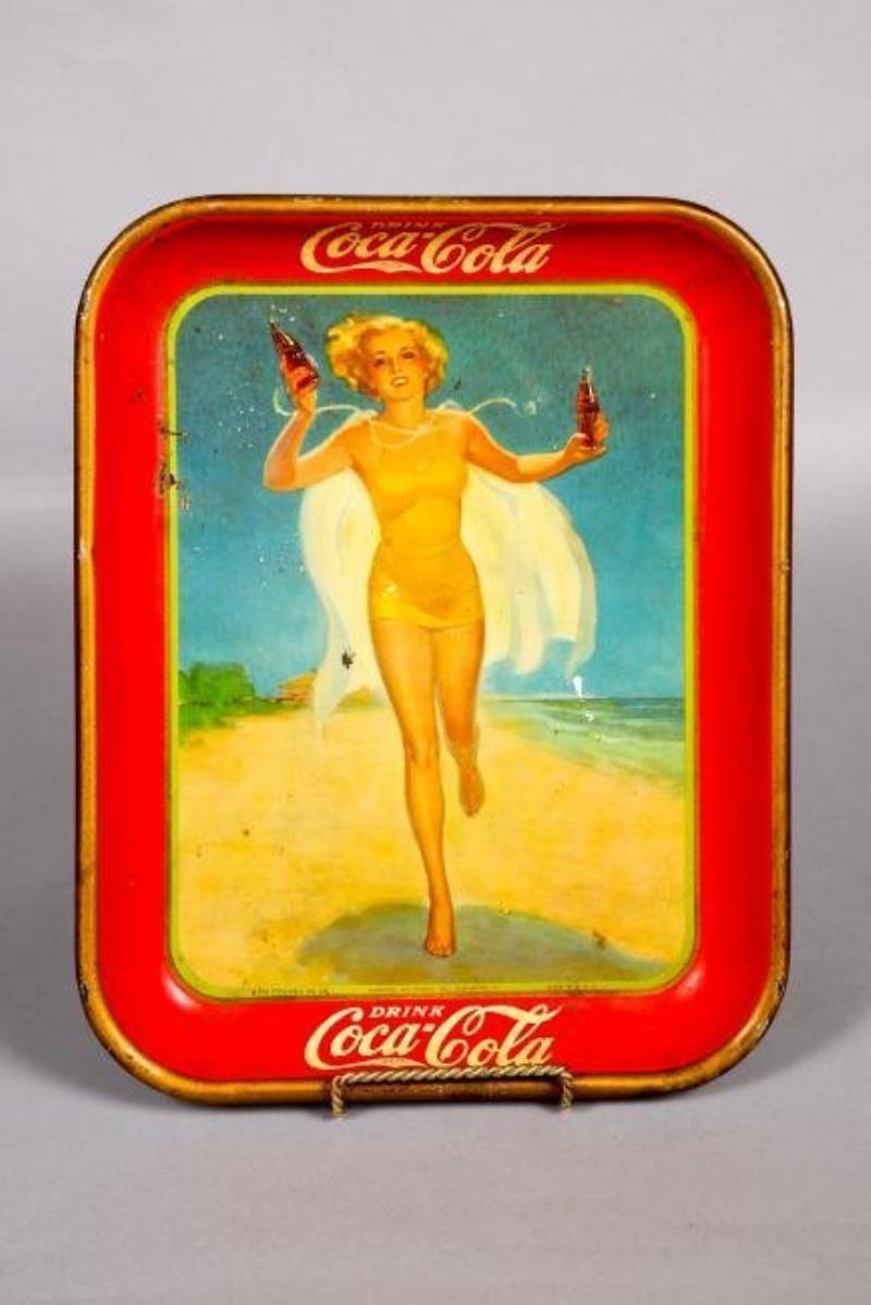 1937 Coca Cola Tin Tray