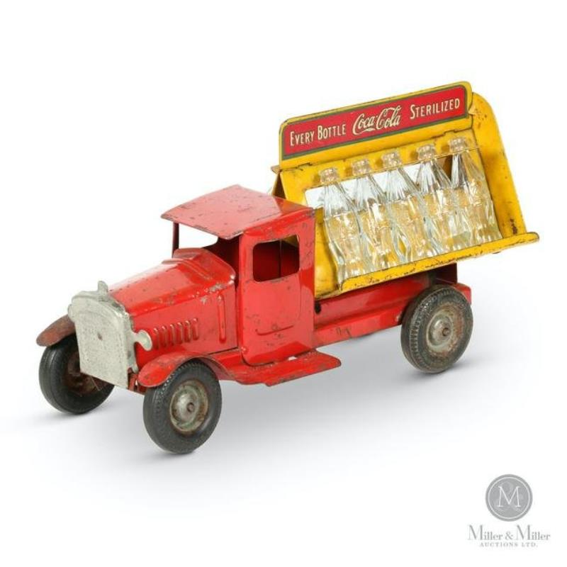 Metalcraft Coca-Cola Delivery Truck Toy