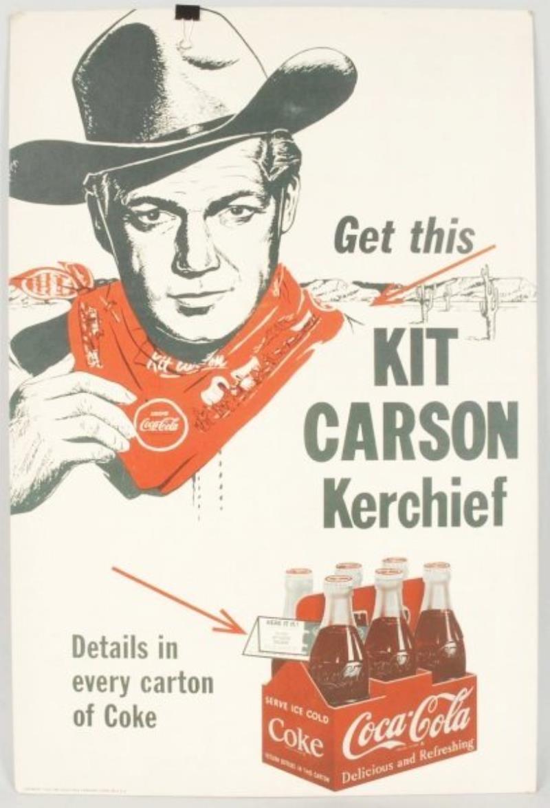 Kit Carson Coca-Cola Poster