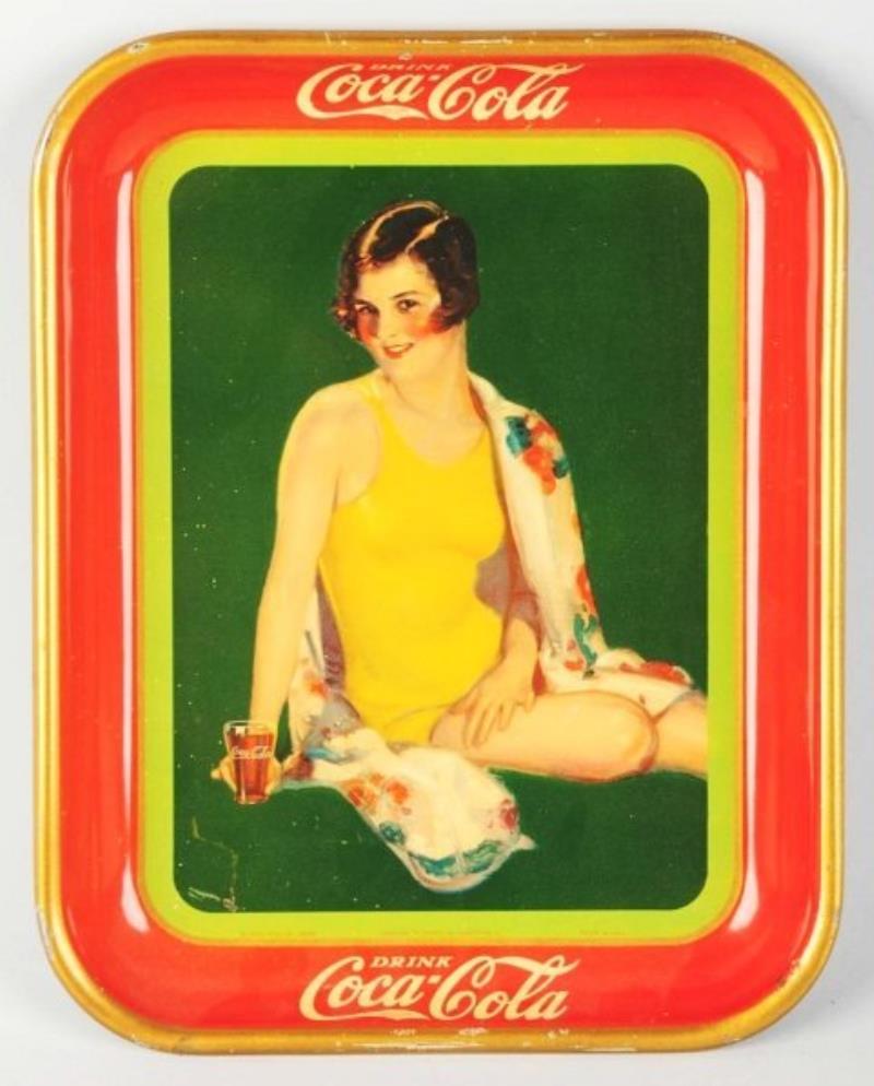 1929 Coca-Cola Serving Tray.